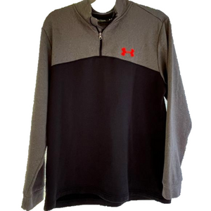 Men’s UnderArmour long sleeve quarter zip XL pullover.              W5